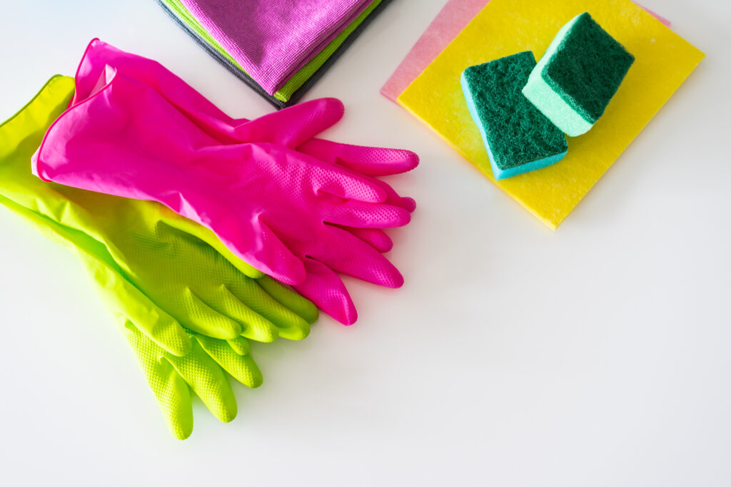 cleaning supplies - spring clean